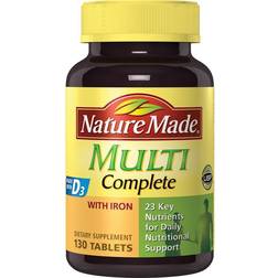 Nature Made Multi Complete with Iron, 130 Tablets
