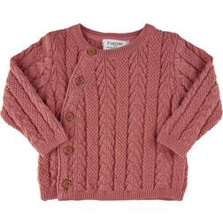 Fixoni Knitted Cardigan - Pink