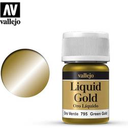 Vallejo AV Model Color 35ml Green Gold (Alcohol Based)