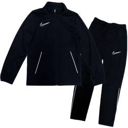 Nike Dri-FIT Academy Knit Football Tracksuit Older Kids - Black/White/White