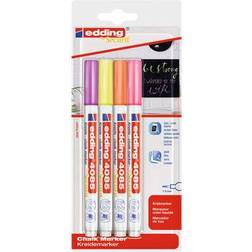 Edding 4085 Chalk Marker Neon 1-2mm 4-pack