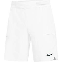 Nike Court Dri-FIT Advantage 23cm Tennis Shorts Men - White/Black