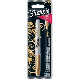 Sharpie Permanent Marker Fine Tip Gold 1 Count
