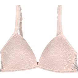 Calvin Klein CK One Lace Triangle Bra - Barely Pink