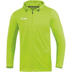 JAKO Run 2.0 Hooded Jacket Unisex - Neon Green