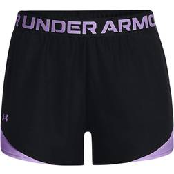 Under Armour Women's Play Up Shorts 3.0 - Black/Purple Tint