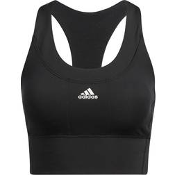 Adidas Running Medium-Support Pocket Bra - Black