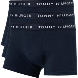 Tommy Hilfiger Essential Logo Waistband Trunks 3-pack - Desert Sky