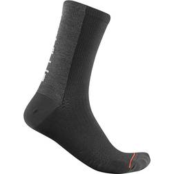 Castelli Bandito Wool 18 Socks Men - Black