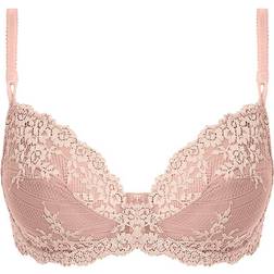 Wacoal Embrace Lace Classic Underwire Bra - Woodrose/Mauve Chalk