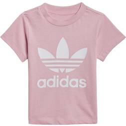 Adidas Infant Trefoil T-shirt - True Pink/White (HE2188)