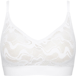 Sloggi Go Allround Lace Padded Bra - White