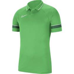 Nike Academy 21 Polo Shirt Women - Light Green Spark/White/Pine Green/White