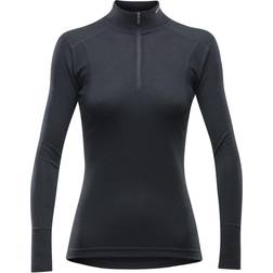 Devold Hiking Half Zip Neck Top Women - Black