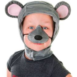 Bristol Novelty Kids Mouse Hood and Nose Accessories Set