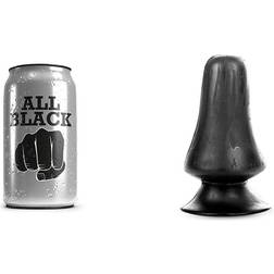 All Black Butt Plug 12cm