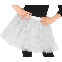 Fiestas Guirca Tutu with Glitter White