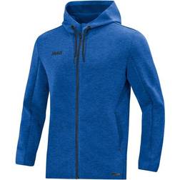 JAKO Premium Basics Hooded Jacket Unisex - Royal Melange