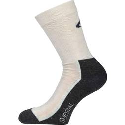 Ulvang Spesial Wool Socks Unisex - Vanilla/Charcoal Melange