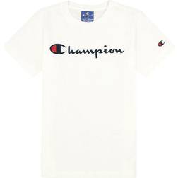 Champion Script Logo T-shirt - White (305770-WW001)