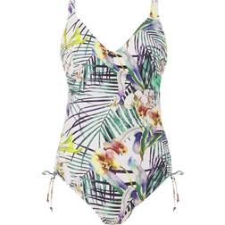 Fantasie Playa Blanca V-Neck Swimsuit - Multi