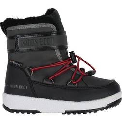 Moon Boot Jr Boy Boot Wp - Black/Castlerock