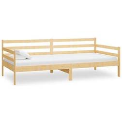 vidaXL With Mattress Sofa 204cm 3-Sitzer