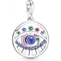 Pandora Me The Eye Medallion - Silver/Multicolour