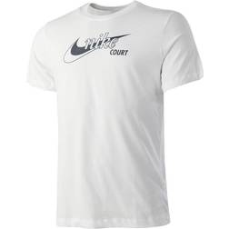 Nike Court Dri-Fit Swoosh Tennis T-shirt Men - White