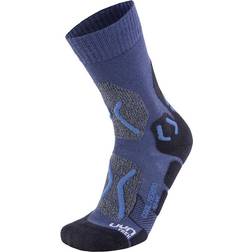 UYN Cool Merino Trekking Socks Men - Denim Blue/Indigo