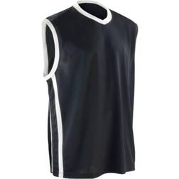 Spiro Basketball Quick Dry Top Men - Black/White