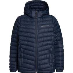 Peak Performance Junior Frost Down Hood Jacket - Blue Shadow (G76737030)