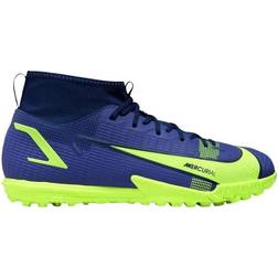 Nike Jr. Mercurial Superfly 8 Academy TF - Lapis/Volt/Blue Void