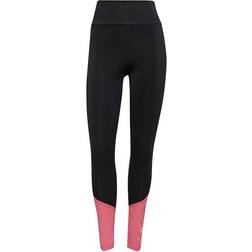 Adidas Designed 2 Move Big Logo Sport Tights Women - Black/Rose Tone/White