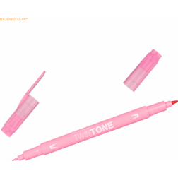 Tombow TwinTone Marker 0.3/0.8mm Pale Rose