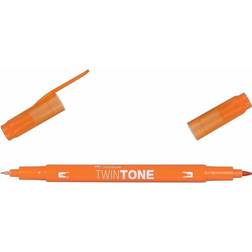 Tombow TwinTone Marker 0.3/0.8mm Orange