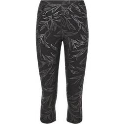 USA Pro Capri Cropped Leggings Women - Floral Gloss