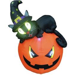 Europalms Inflatable figure Witch pumpkin, 150cm