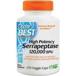 Doctor's Best High Potency Serrapeptase 270