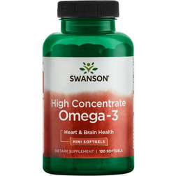 Swanson High Concentrate Omega-3 120 softgels