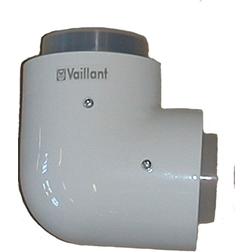 VAILLANT EcoTEC böj 87 ° 1 st. 80/125 mm