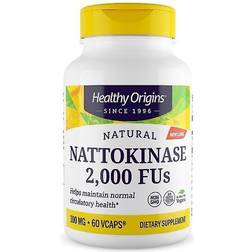 Healthy Origins Nattokinase 2000 FUs 100mg 60 Stk.