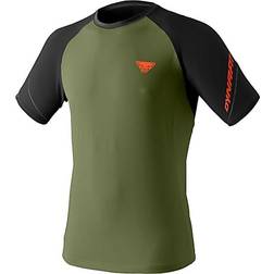 Dynafit Alpine Pro Short Sleeve Shirt Men - Black Out/Winter Moss