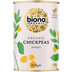 Biona Organic Black Chick Peas 400g