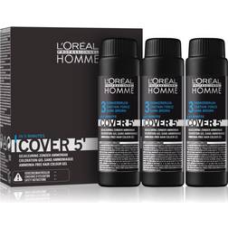 L'Oréal Paris Homme Cover 5' #3 Dark Brown 3x50ml