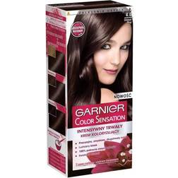 Garnier Color Sensation Intense Permanent Color Cream #4.0 Deep Brown