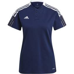 Adidas Tiro 21 Polo Shirt Women - Team Navy Blue