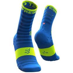 Compressport Pro Racing Socks V3.0 Ultralight Run High Unisex - Fluo Blue