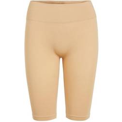 Vila Seam Shapewear Bike Shorts - Beige/Cuban Sand