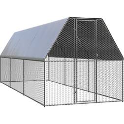 vidaXL Outdoor Chicken Cage